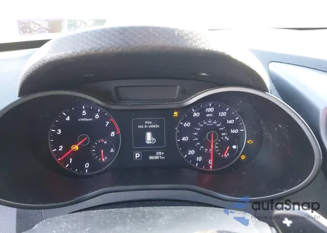 2016 Hyundai Veloster Turbo z USA, uszkodzony, nr VIN KMHTC6AE4GU289867